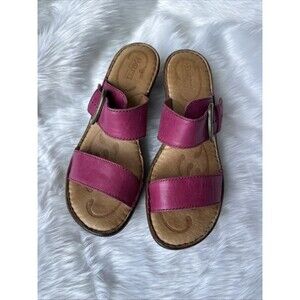Born Tinari Pink  Raspberry Women’s platform shoes Size 9
